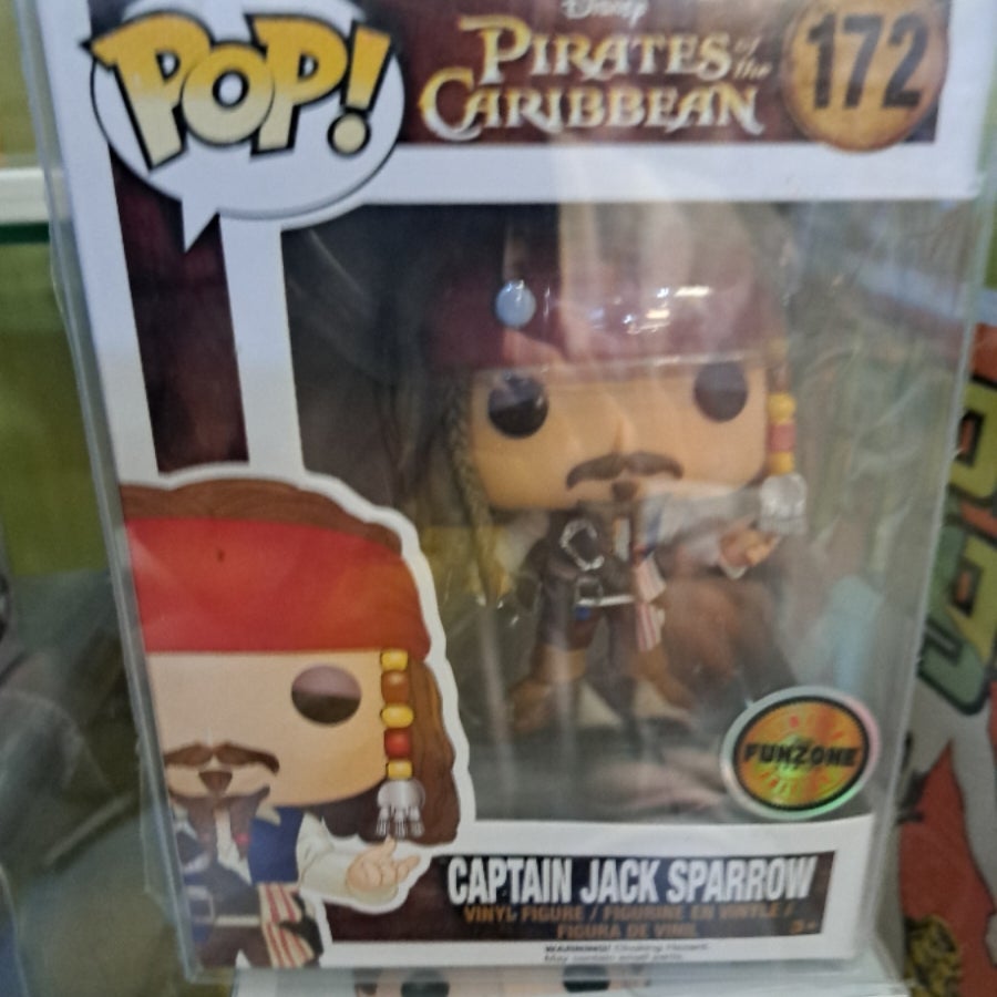 Funko Pop Captain Jack Sparrow Pirates Of The Caribbean
